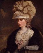 Portrait of Frances d'Arblay 'Fanny Burney' (1752-1840), British writer unknow artist